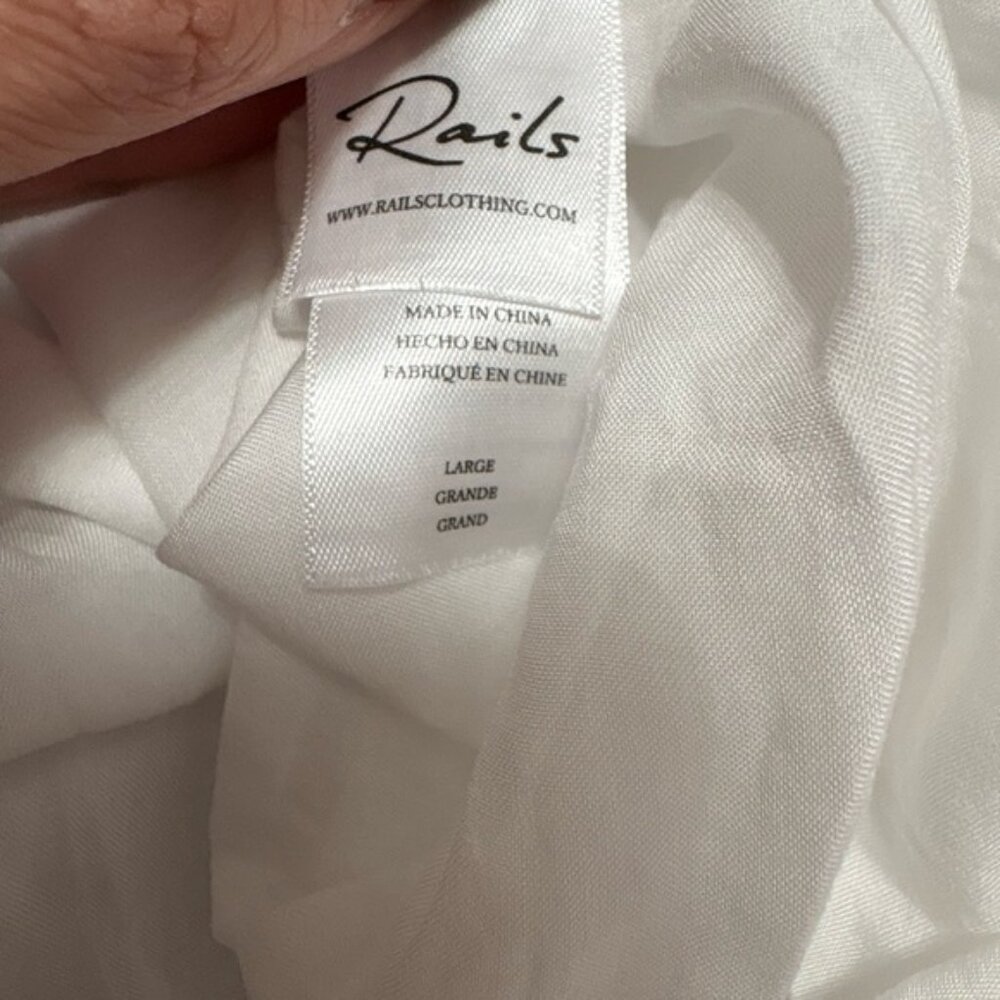 Rails Cream Sleeveless Dress - Picture 8 of 15